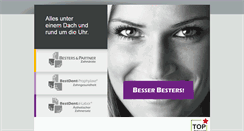 Desktop Screenshot of praxis-besters.de